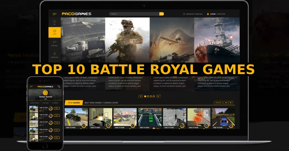 Top 10 Battle Royale games