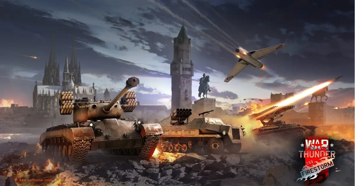 War Thunder - tanks, planes and ships in one game!