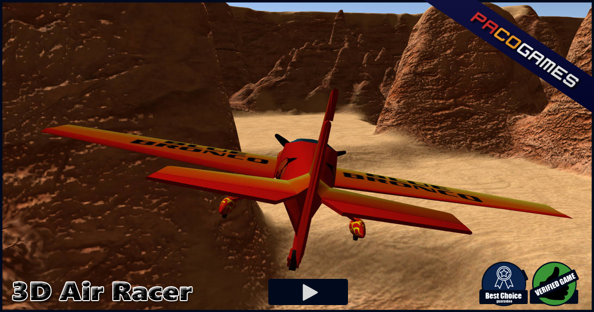 3D Air Racer - Play Online Airplane Race Game for Free