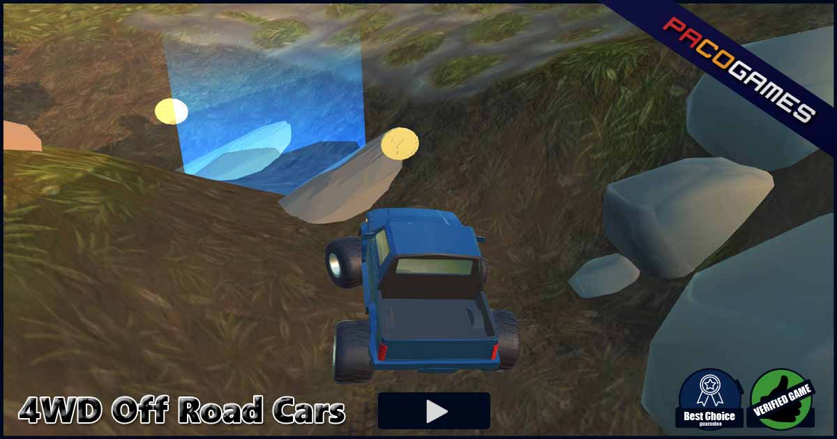 Pacogames 4WD Off Road Cars - Play Free Mudding Game Online