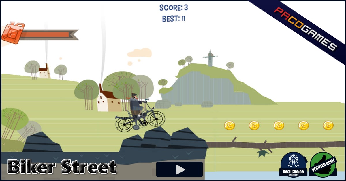 Biker Street - Juego de Carreras Steampunk | PacoGames