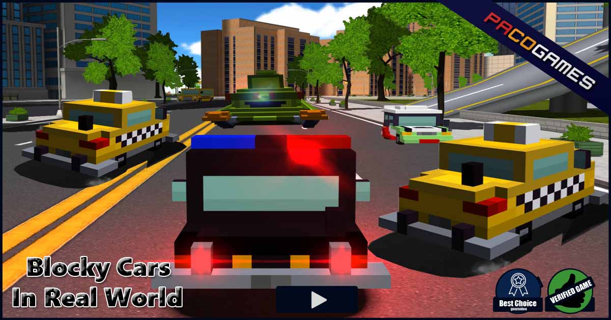 Blocky Cars In Real World | Play the Game for Free