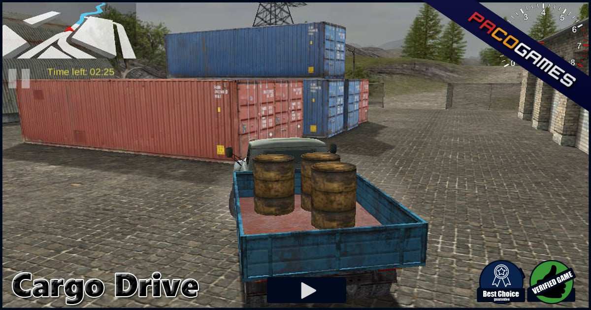 Pacogames Cargo Drive - Play Cargo Drive Simulator Car Game Online