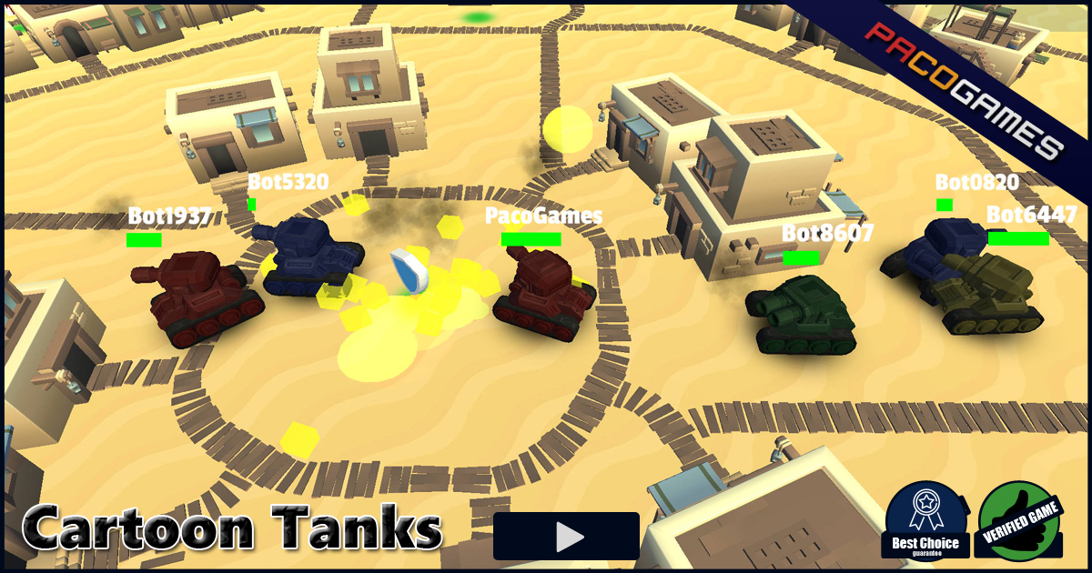 Cartoon Tanks Game - Play Online Multiplayer for Free