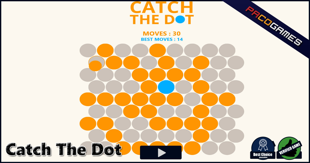 Catch The Dot - Juega en línea a este juego de lógica