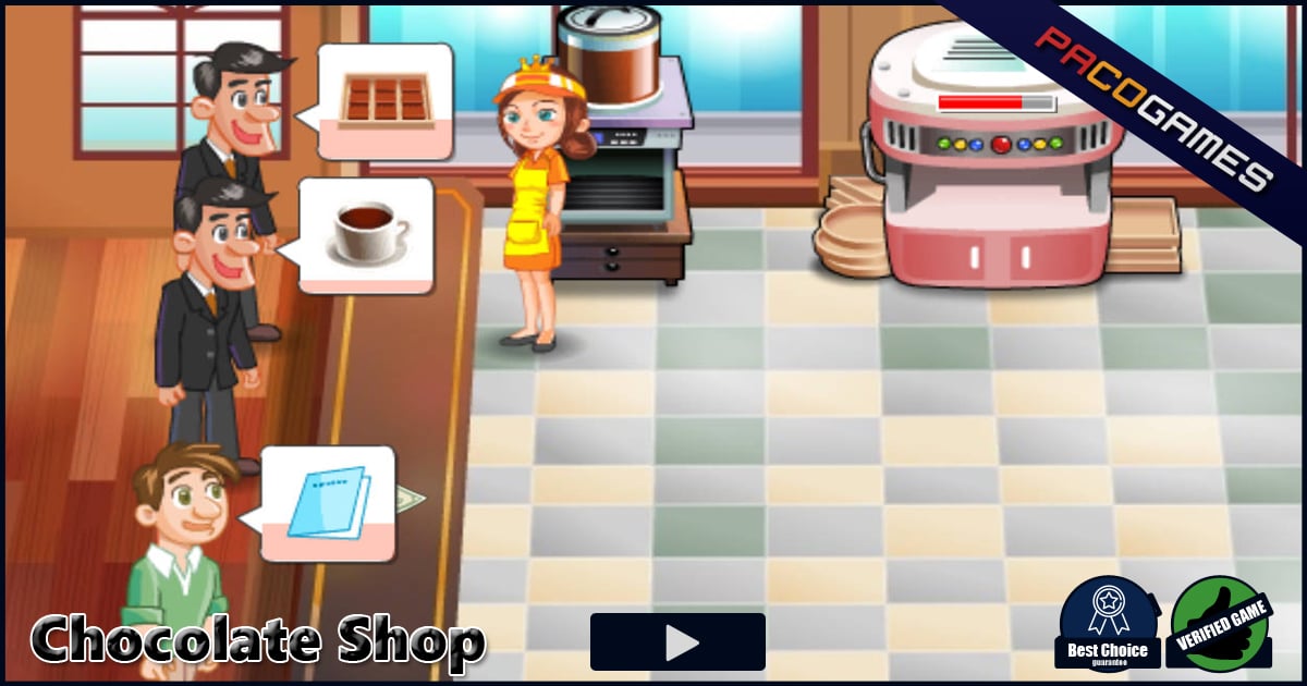 Chocolate Shop Game - Play Free Online Choco Games