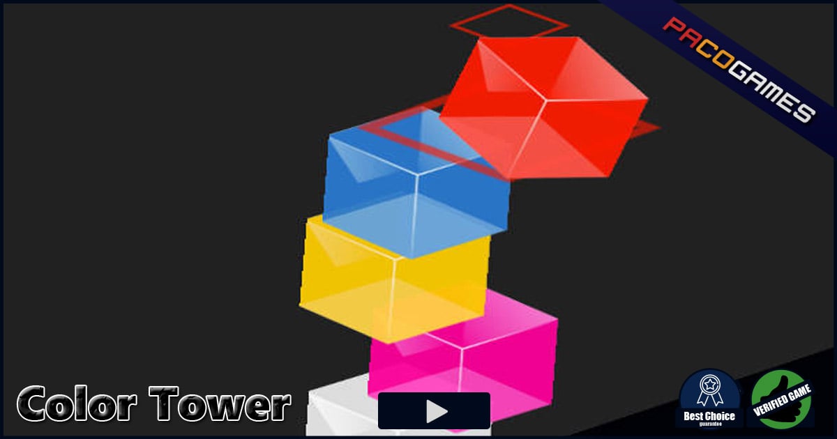 Color Tower - Stack Bricks & Build High | PacoGames
