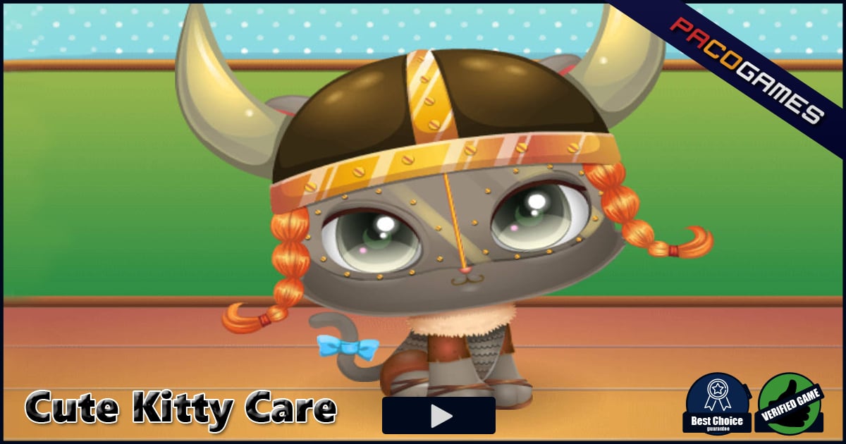 Cute Kitty Care - Play Pet Vet & Dress Up Game Online