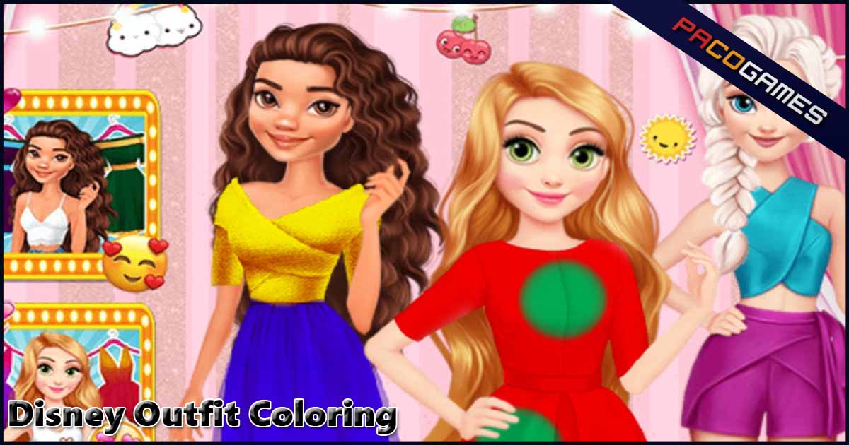 Disney Outfit Coloring | Play the Game for Free on PacoGames Disney Outfit Coloring | Play the Game for Free on PacoGames