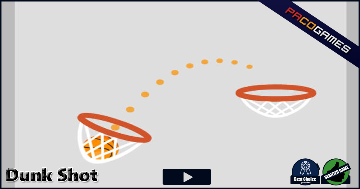 Dunk Shot Game - Play Online for Free | PacoGames
