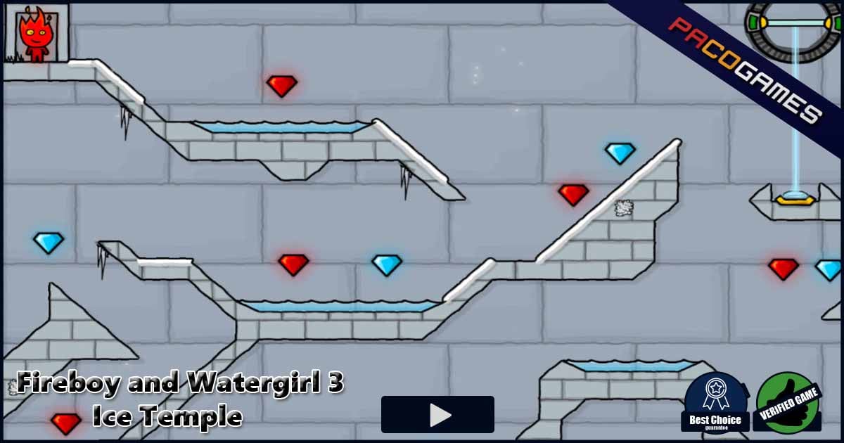 Fireboy and Watergirl 3: Ice Temple - Play Online for Free