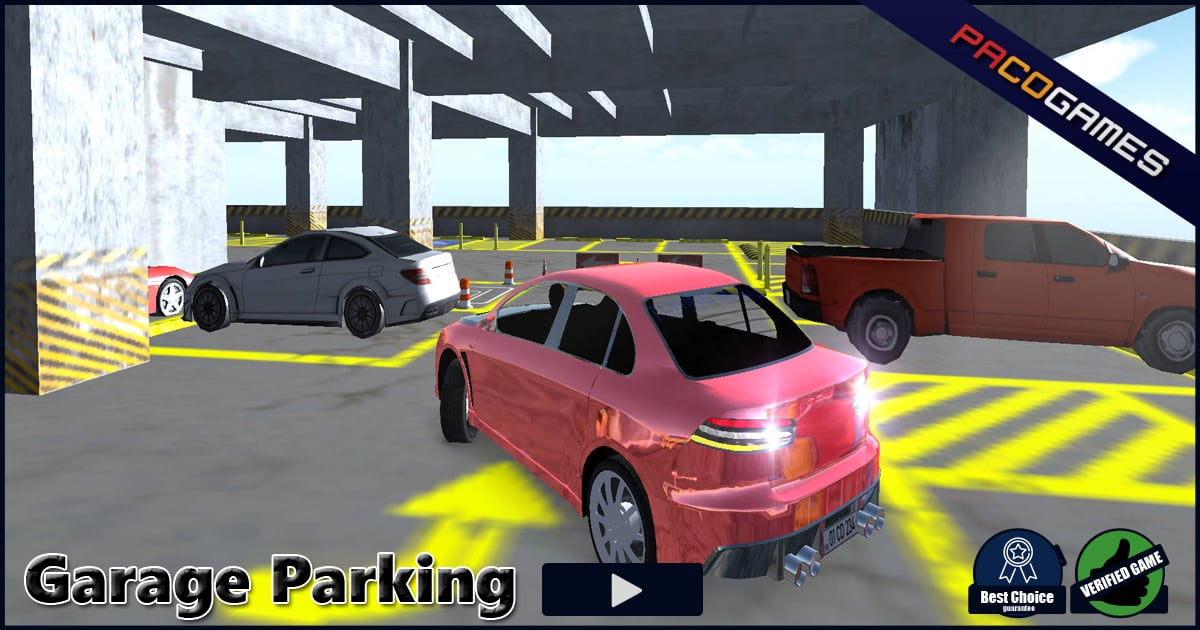 Pacogames Garage Parking Game - Play Free Online at PacoGames