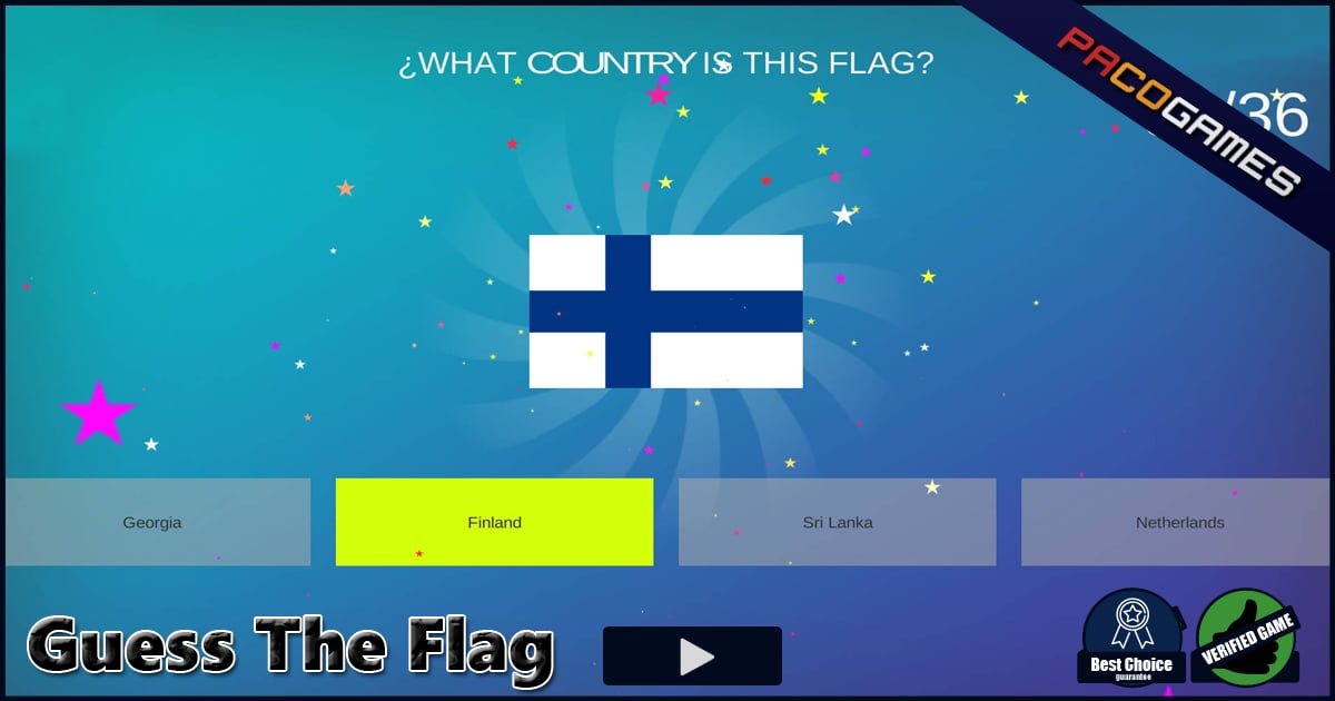 Guess The Flag - World Geography Quiz Game | PacoGames