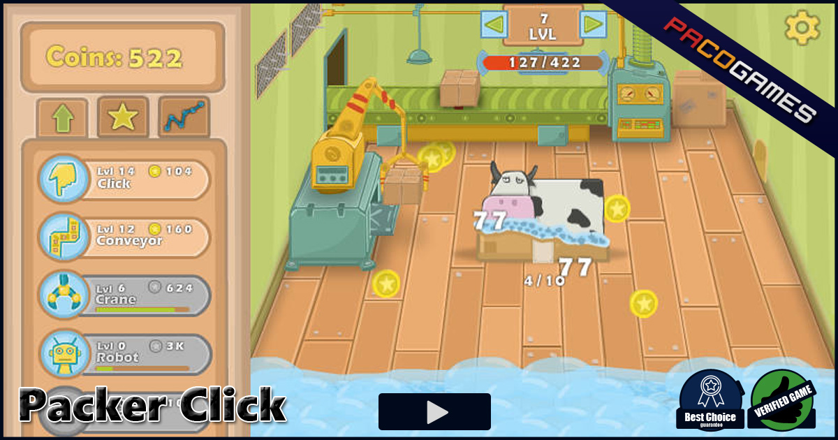 Packer Click - Idle Box Opening Game | Play Online