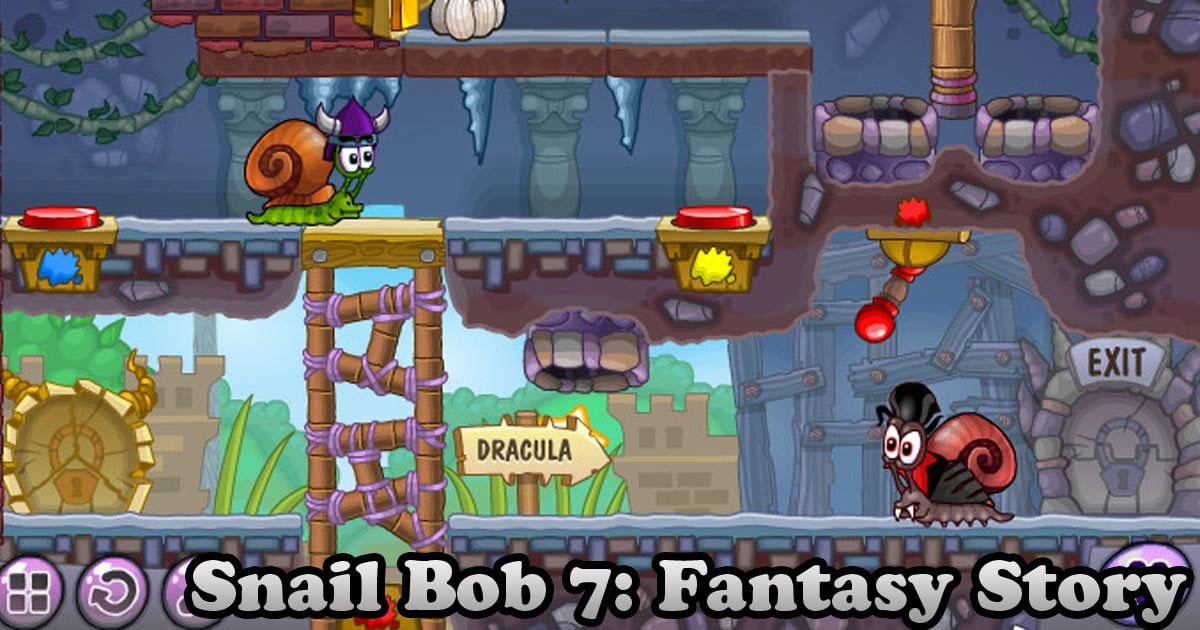 Snail Bob 7: Fantasy Story - العب أونلاين مجانًا