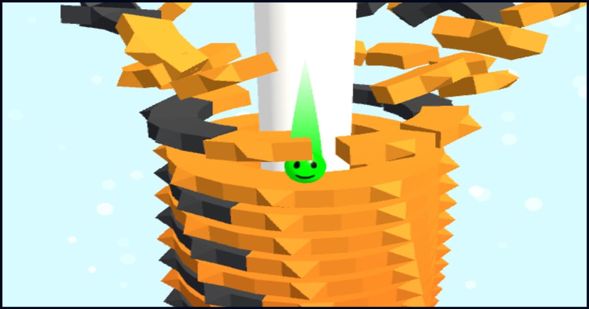 Stack Fall 3D - Juega gratis en línea