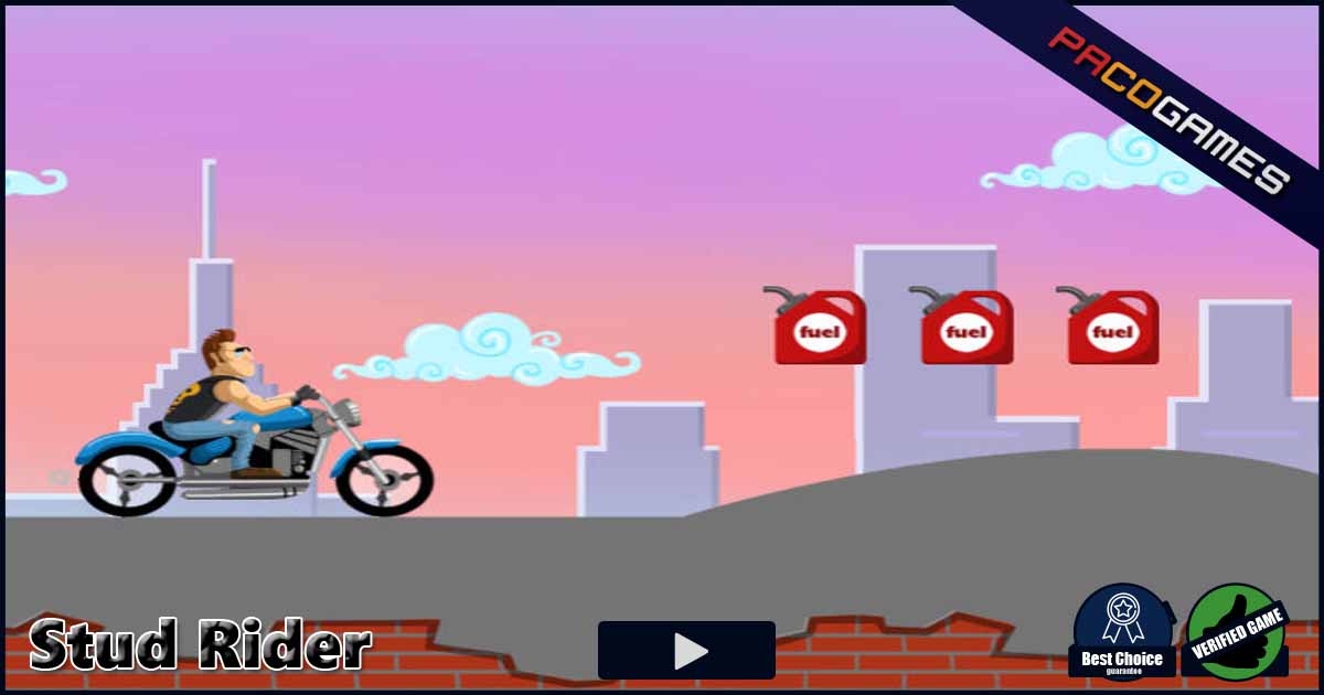 Mathew Slade Games Rider Stud Rider Game - Play Free Online at PacoGames