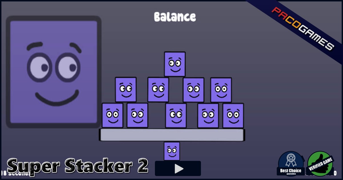 Super Stacker 2 - Play Free Physics Puzzle Game Online