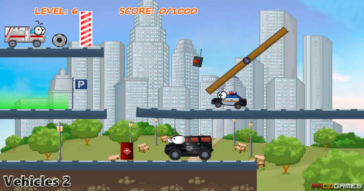 Pacogames Vehicles 2 Game - Play Online for Free | PacoGames