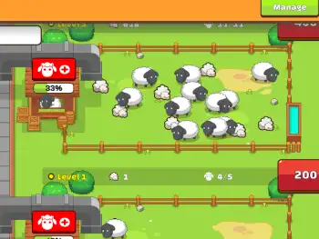 Farm Sheep Idle