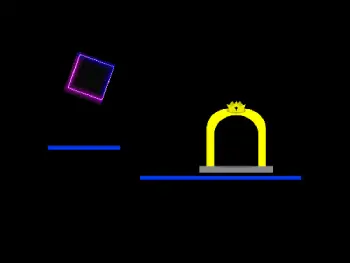 Neon Square rush